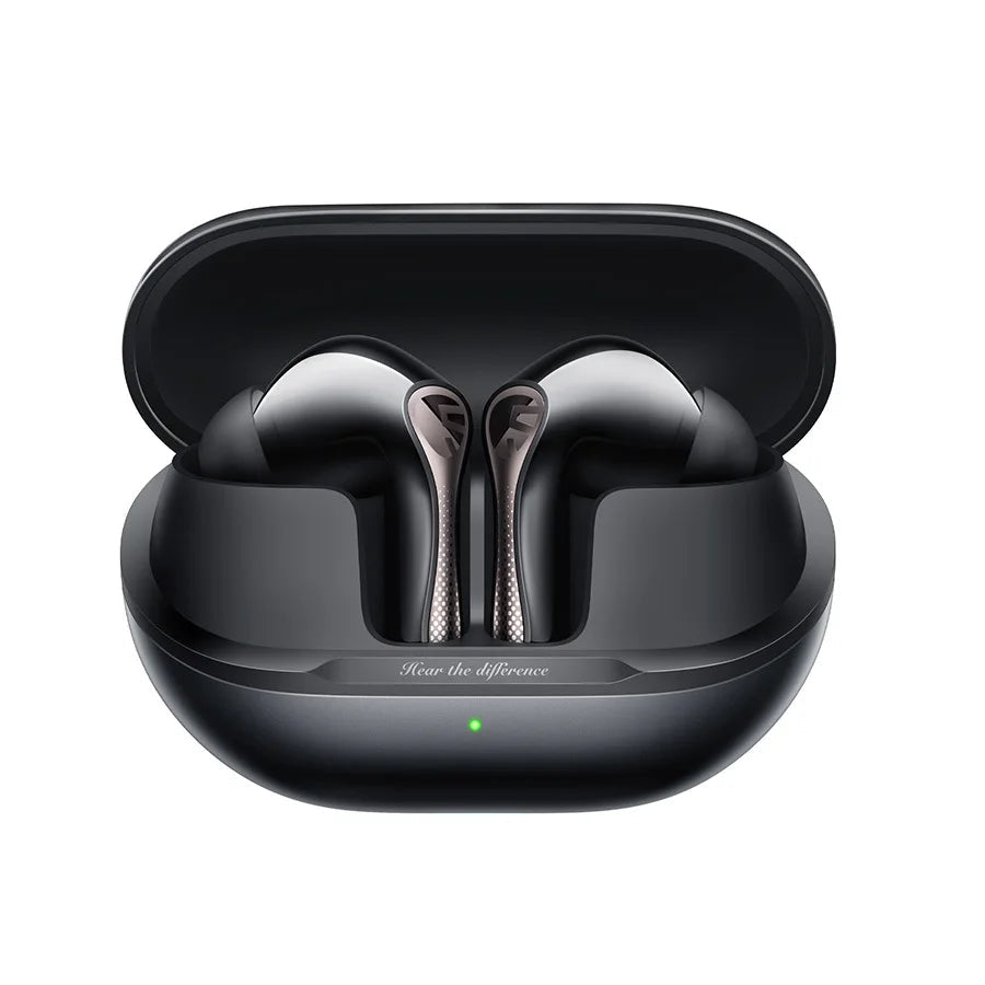 Air5 Pro Wireless Earphones 55 Db Adaptive Hybrid ANC Bluetooth 5.4 Earbuds, Hi-Res LDAC Aptx Loseless,6 Mics AI ENC