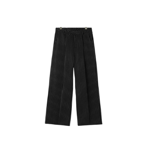 Men's High-Waist Striped Trousers – Casual Korean Streetwear 2023