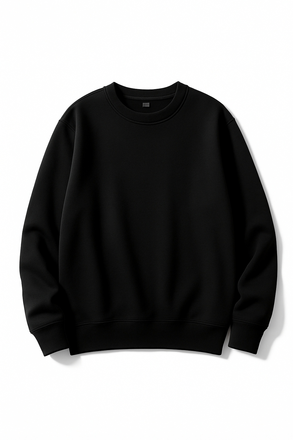 Men’s Casual Round Neck Sweatshirt – HK/KR Style