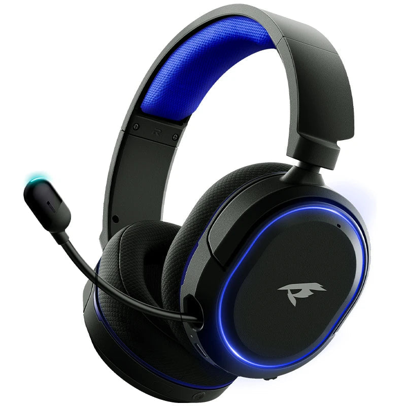 G2 2.4Ghz Bluetooth Wireless Gaming Headset for PC PS4 PS5 Phone Switch 5Ms Low Latency 7.1 Surround Wired Headset ENC Mic