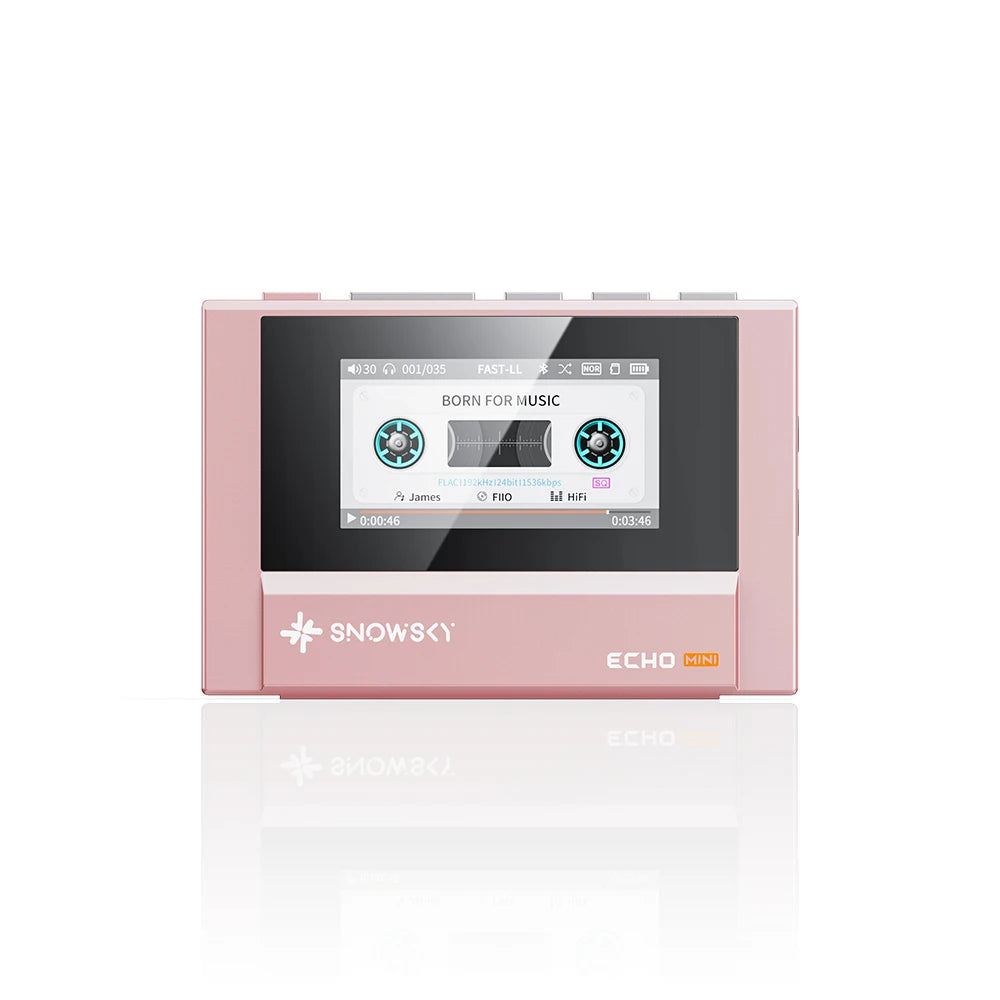 Snowsky/ Echo Mini Hifi Bluetooth MP3 Pure Music Player, 15Hours Playback, 3.5Mm/4.4Mm Headphones Output