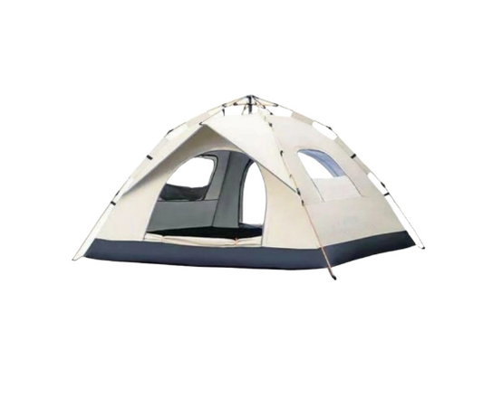 4-Person Quick-Open Outdoor Tent – Waterproof & UV-Proof