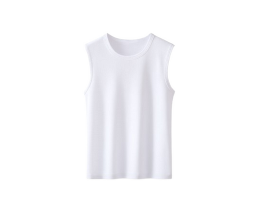 Men’s Ice Silk Cooling Sports Tank – Sleeveless Summer Top